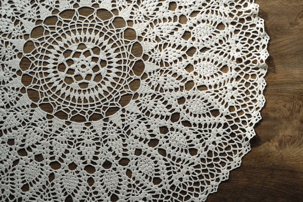 エストニアのかぎ針レース